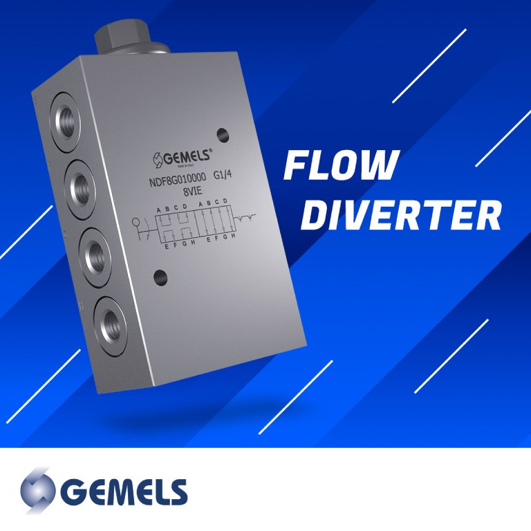 Flow diverter with "X" scheme