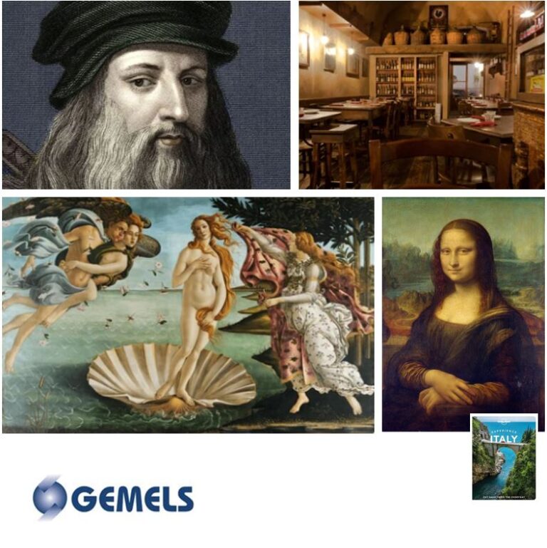 Scopri l'Italia con Gemels: Leonardo Da Vinci